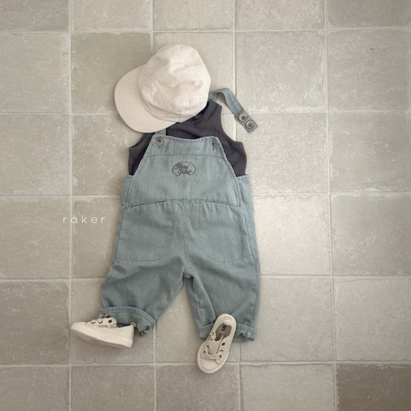 Raker - Korean Children Fashion - #littlefashionista - Tom Hidden Pocket Overalls - 7