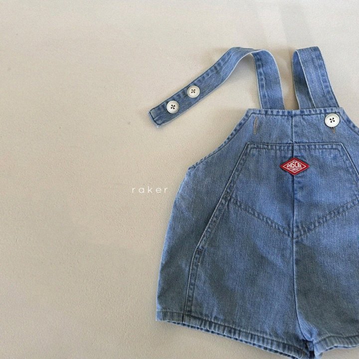 Raker - Korean Children Fashion - #Kfashion4kids - Encho Short Overalls - 4