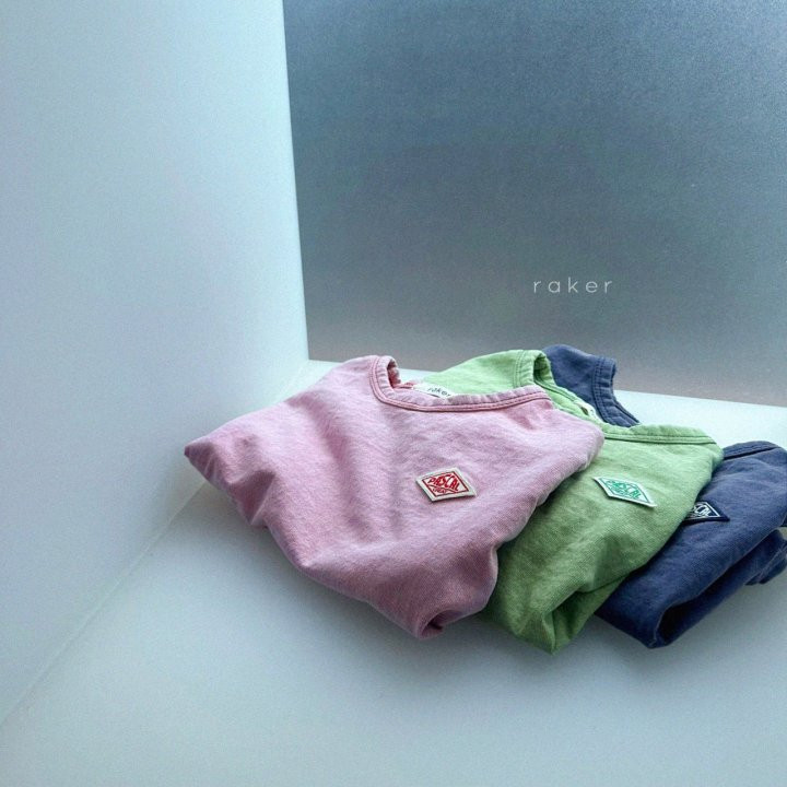 Raker - Korean Children Fashion - #littlefashionista - Pigment Tee