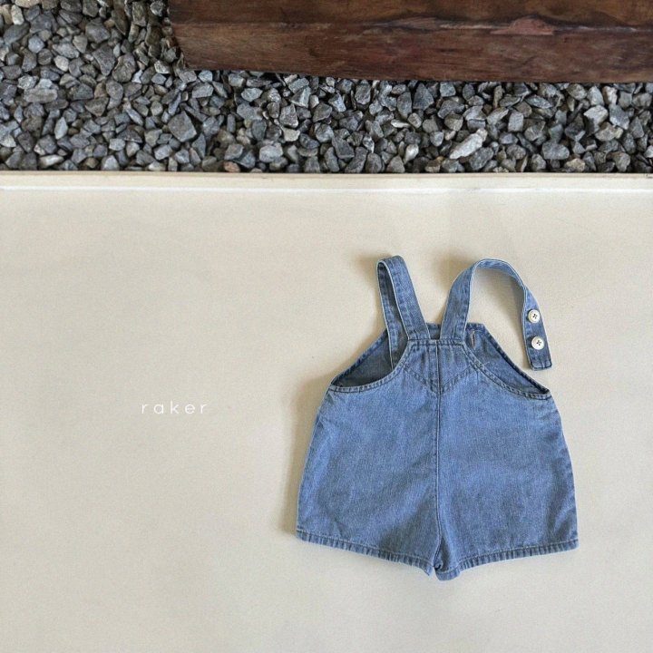 Raker - Korean Children Fashion - #magicofchildhood - Encho Short Overalls - 5