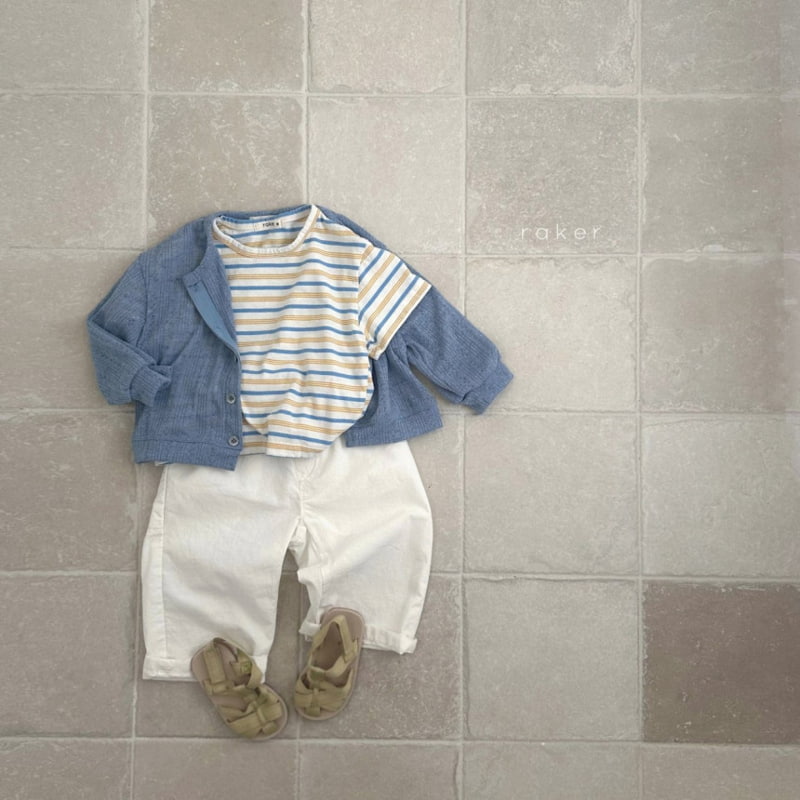 Raker - Korean Children Fashion - #prettylittlegirls - Beams Cotton Pants - 6