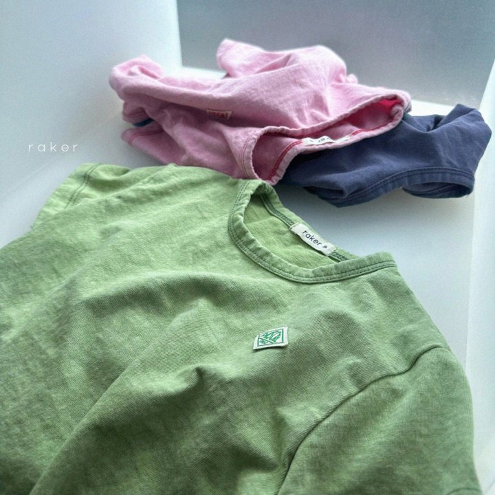 Raker - Korean Children Fashion - #minifashionista - Pigment Tee - 4