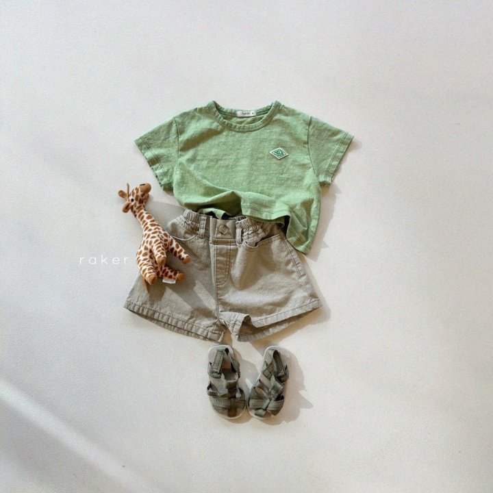 Raker - Korean Children Fashion - #toddlerclothing - Pigment Tee - 6