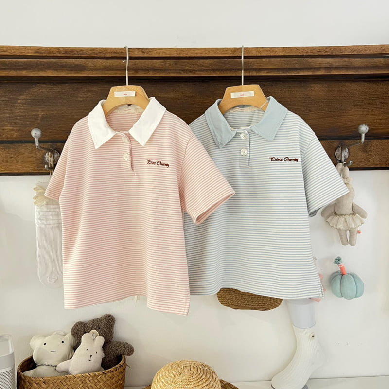 Raleelounge - Korean Children Fashion - #Kfashion4kids - Mimi Collar Tee