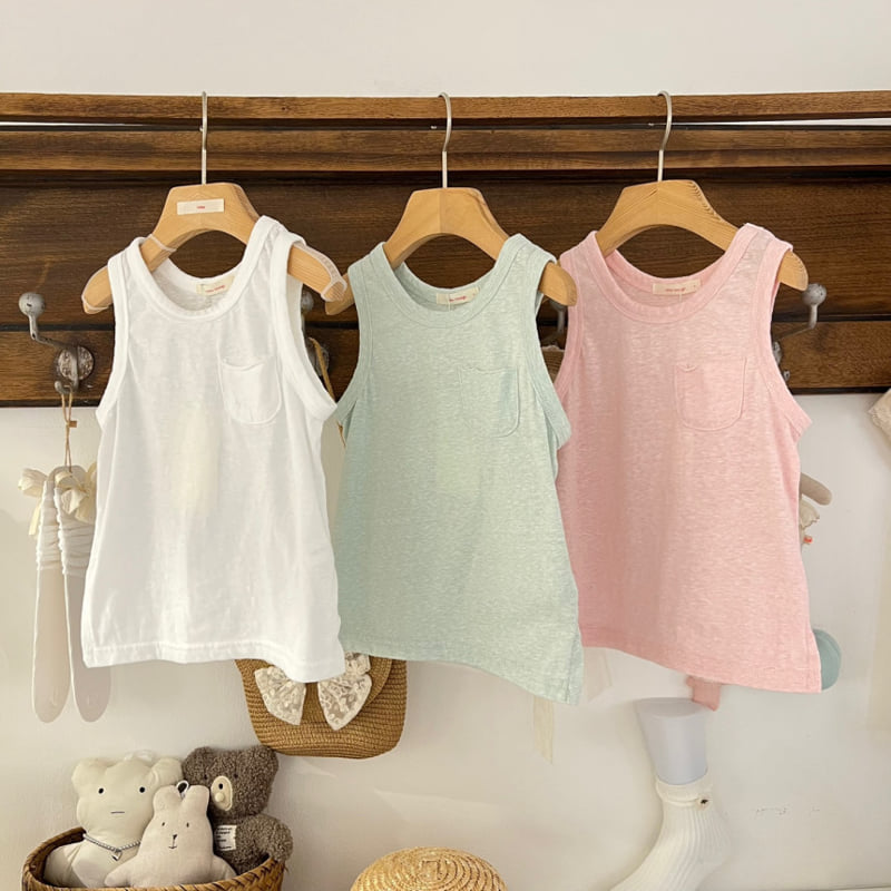 Raleelounge - Korean Children Fashion - #childofig - Snow Sleeveless