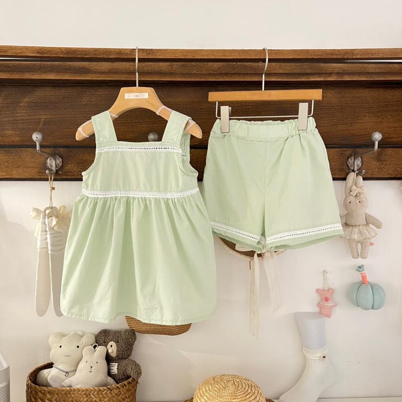 Raleelounge - Korean Children Fashion - #kidsshorts - Lace Blouse - 3