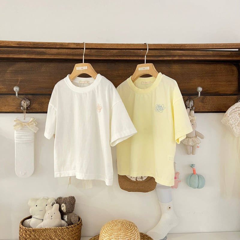 Raleelounge - Korean Children Fashion - #prettylittlegirls - Lemon Tee
