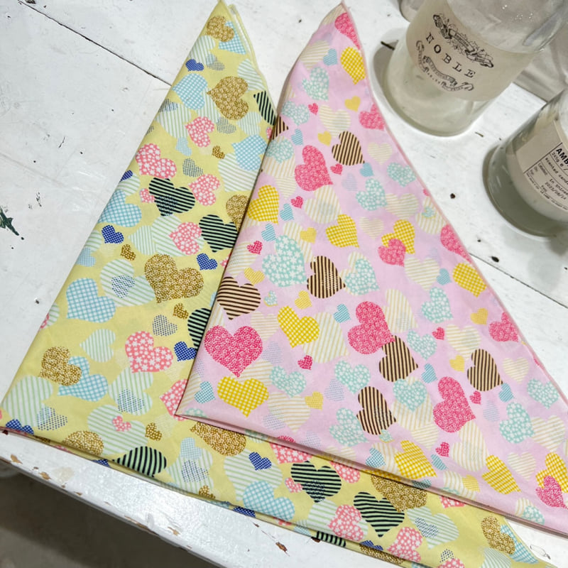 Raleelounge - Korean Children Fashion - #prettylittlegirls - Multi Heart Scarf