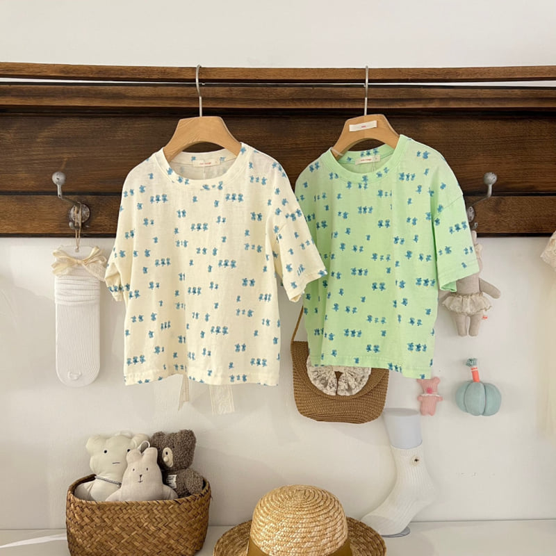 Raleelounge - Korean Children Fashion - #toddlerclothing - Bluebird Tee