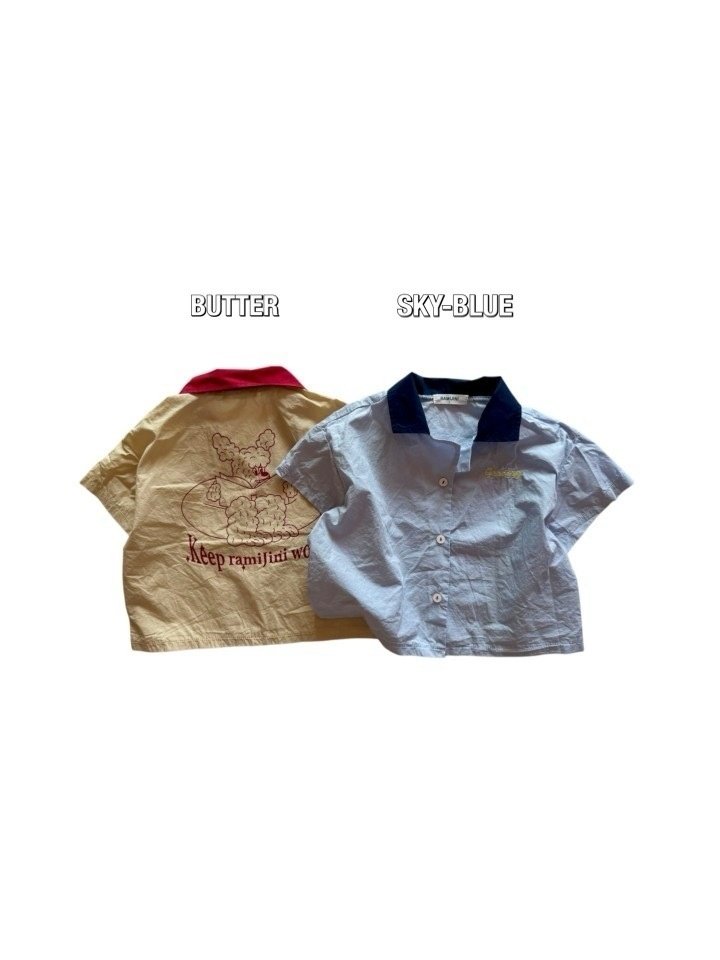 Ramijini - Korean Children Fashion - #childofig - Earth Marble Shirt - 12