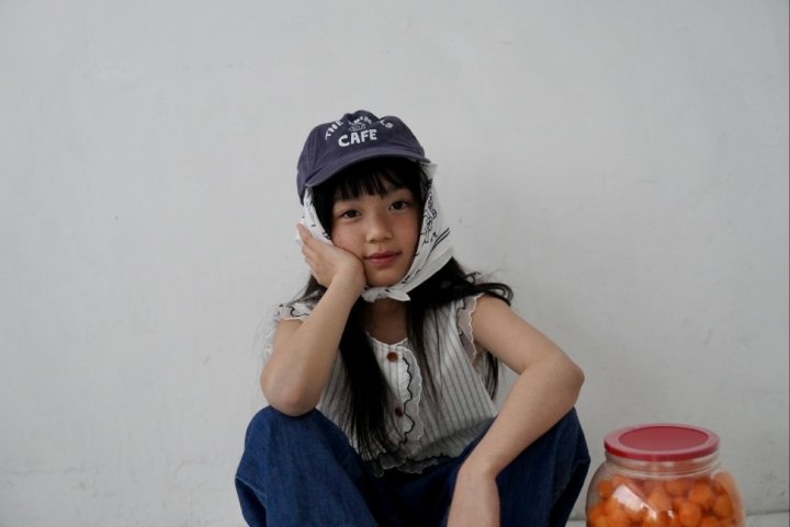 Ramijini - Korean Children Fashion - #fashionkids - Flower Garden Blue Pants - 10