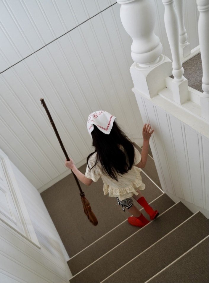 Ramijini - Korean Children Fashion - #fashionkids - Gomkom Stripe Leggings - 5