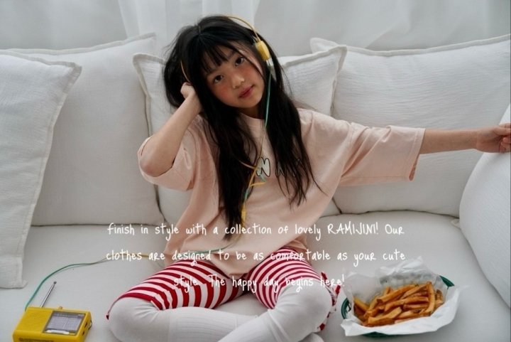 Ramijini - Korean Children Fashion - #kidsshorts - Bunny Tee - 2