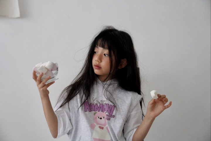 Ramijini - Korean Children Fashion - #kidsstore - Knock Hoodie - 2