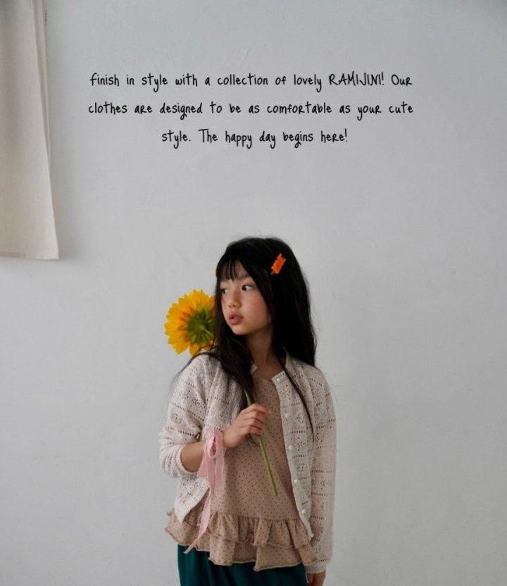 Ramijini - Korean Children Fashion - #kidsstore - Dot Cancan Tee