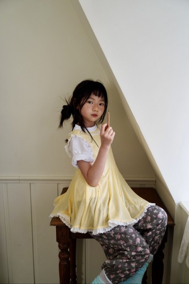 Ramijini - Korean Children Fashion - #kidzfashiontrend - Watercolor Pants - 2