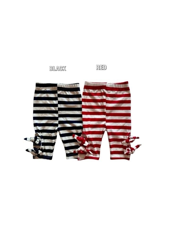 Ramijini - Korean Children Fashion - #minifashionista - Gomkom Stripe Leggings - 12