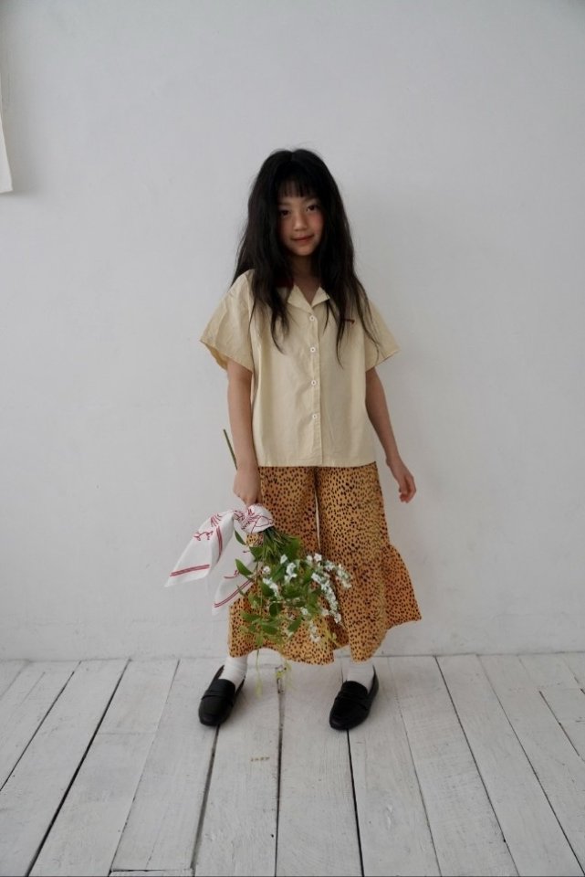 Ramijini - Korean Children Fashion - #prettylittlegirls - Earth Marble Shirt - 8