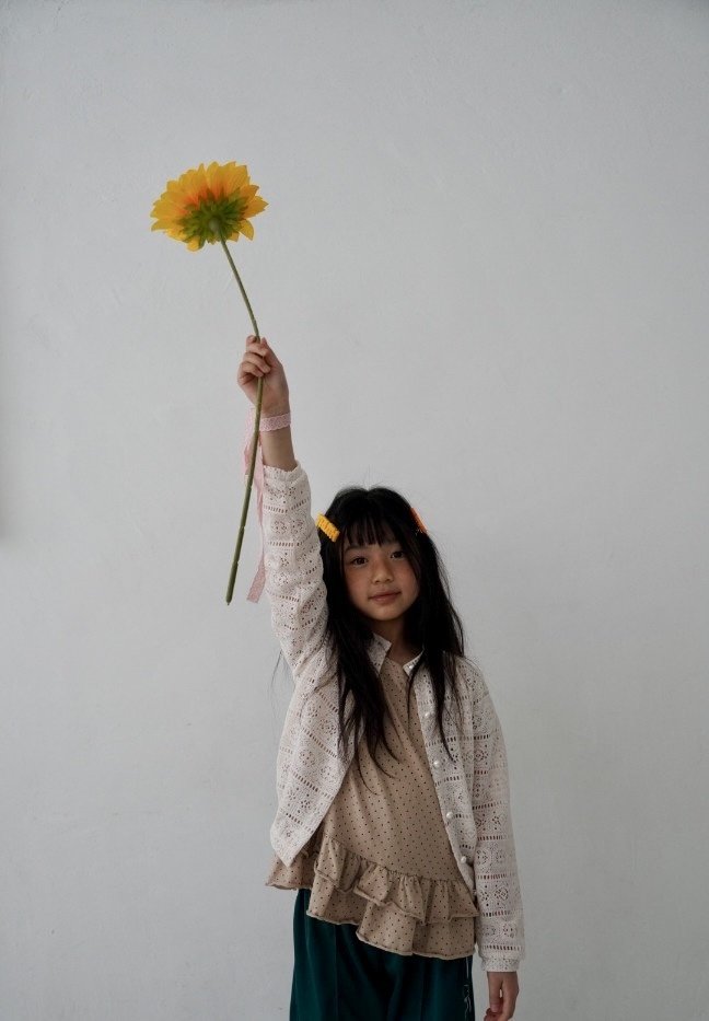 Ramijini - Korean Children Fashion - #stylishchildhood - Dot Cancan Tee - 10