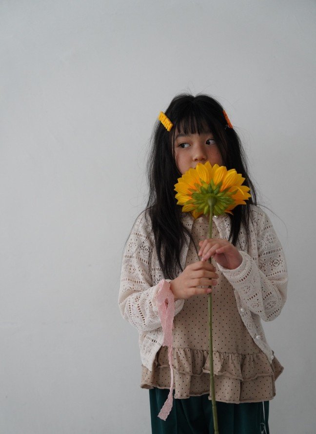 Ramijini - Korean Children Fashion - #toddlerclothing - Dot Cancan Tee - 9