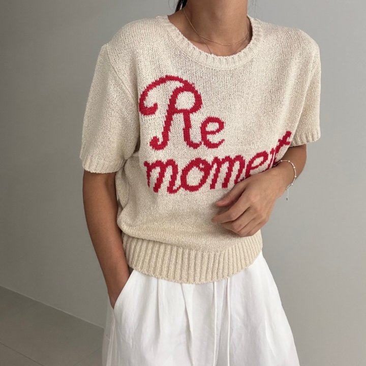 Ripple - Korean Women Fashion - #womensfashion - Moment Knit Top - 4