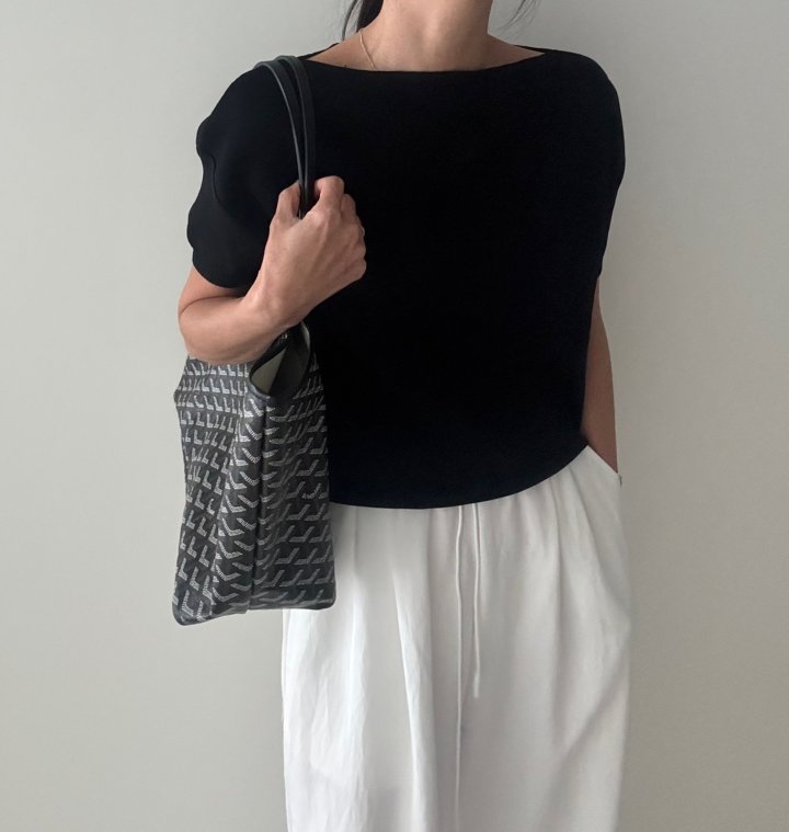 Ripple - Korean Women Fashion - #womensfashion - Haze Knit Top - 5