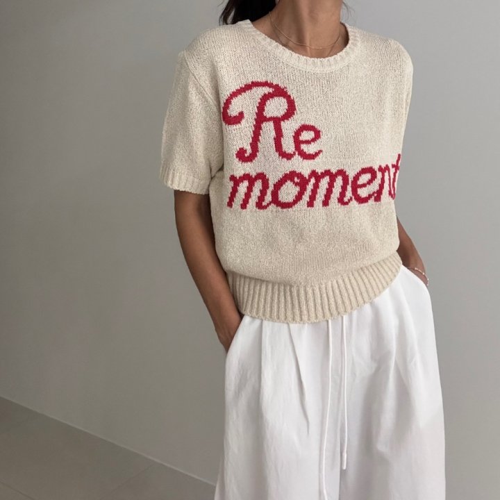 Ripple - Korean Women Fashion - #womensfashion - Moment Knit Top - 3