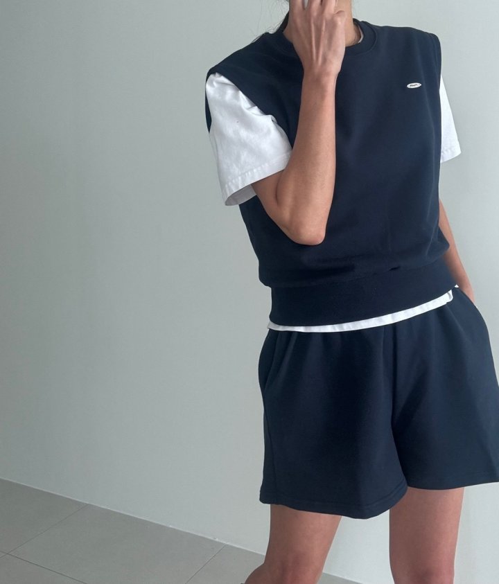 Ripple - Korean Women Fashion - #womensfashion - Crane Top Short Set