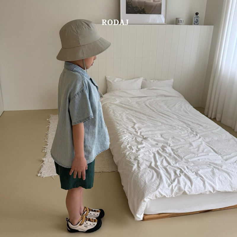 Roda J - Korean Children Fashion - #Kfashion4kids - Blur Denim Shirt - 11