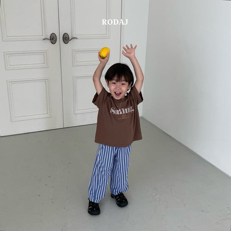 Roda J - Korean Children Fashion - #childofig - Lines Pants - 6