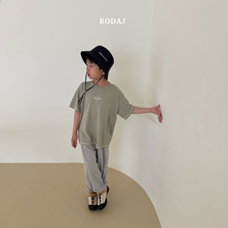 Roda J - Korean Children Fashion - #childofig - Stitch Short Sleeve Tee - 12