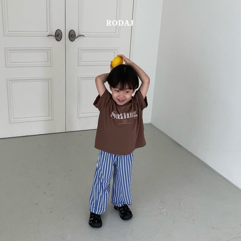Roda J - Korean Children Fashion - #childrensboutique - Lines Pants - 7