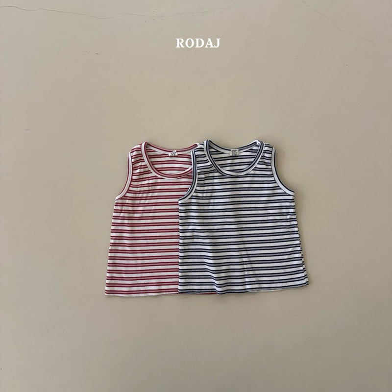 Roda J - Korean Children Fashion - #designkidswear - Double Pop Sleeveless - 3
