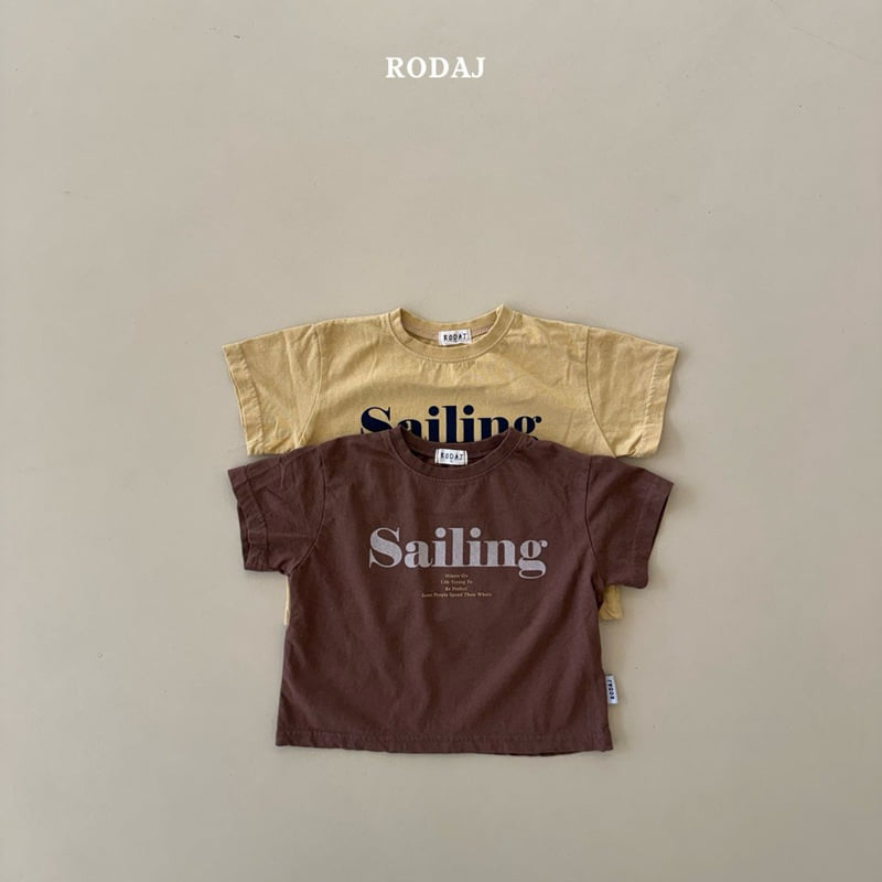 Roda J - Korean Children Fashion - #designkidswear - Sailing Tee