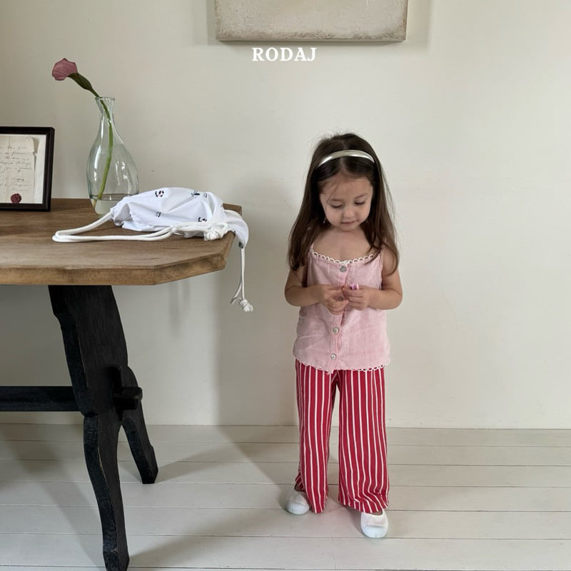 Roda J - Korean Children Fashion - #fashionkids - Lines Pants - 10