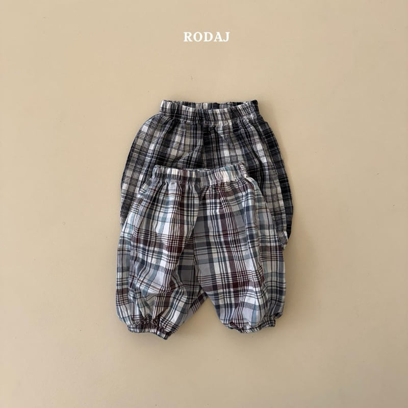 Roda J - Korean Children Fashion - #kidsstore - Checky Pants