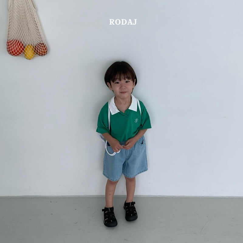 Roda J - Korean Children Fashion - #minifashionista - Two-tone Collar Tee - 11
