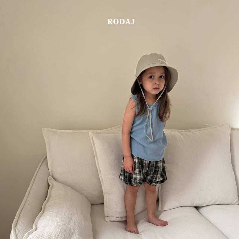 Roda J - Korean Children Fashion - #prettylittlegirls - Checky Pants - 7