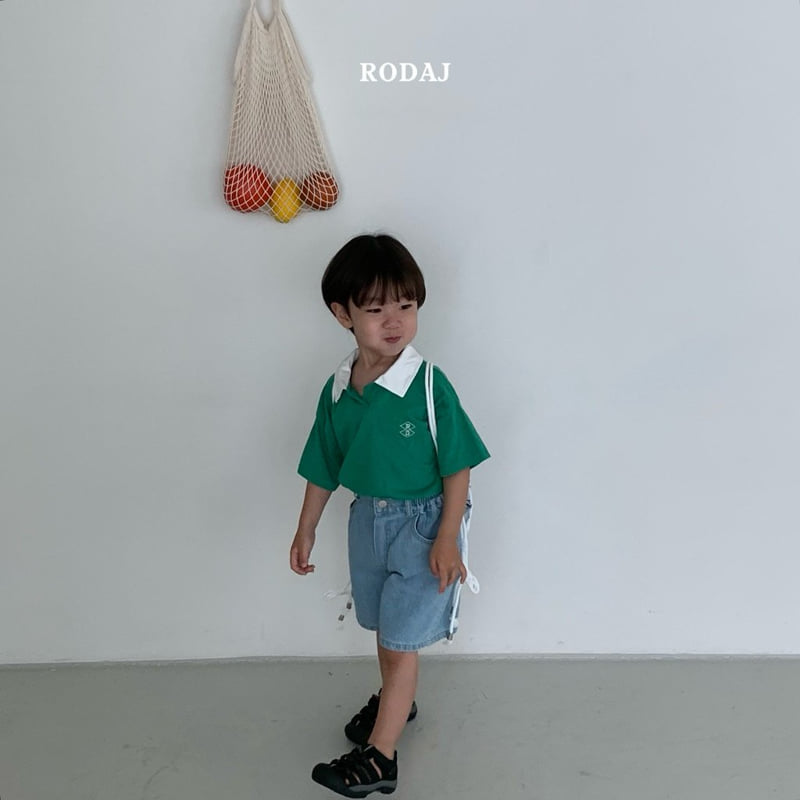 Roda J - Korean Children Fashion - #prettylittlegirls - Two-tone Collar Tee - 12