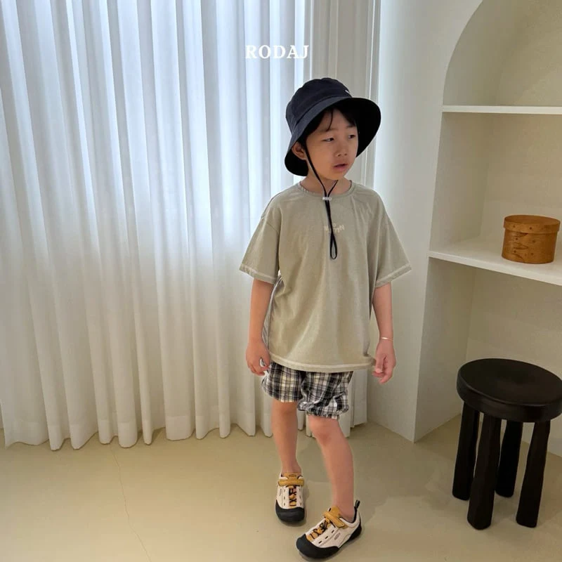 Roda J - Korean Children Fashion - #prettylittlegirls - Stitch Short Sleeve Tee - 8