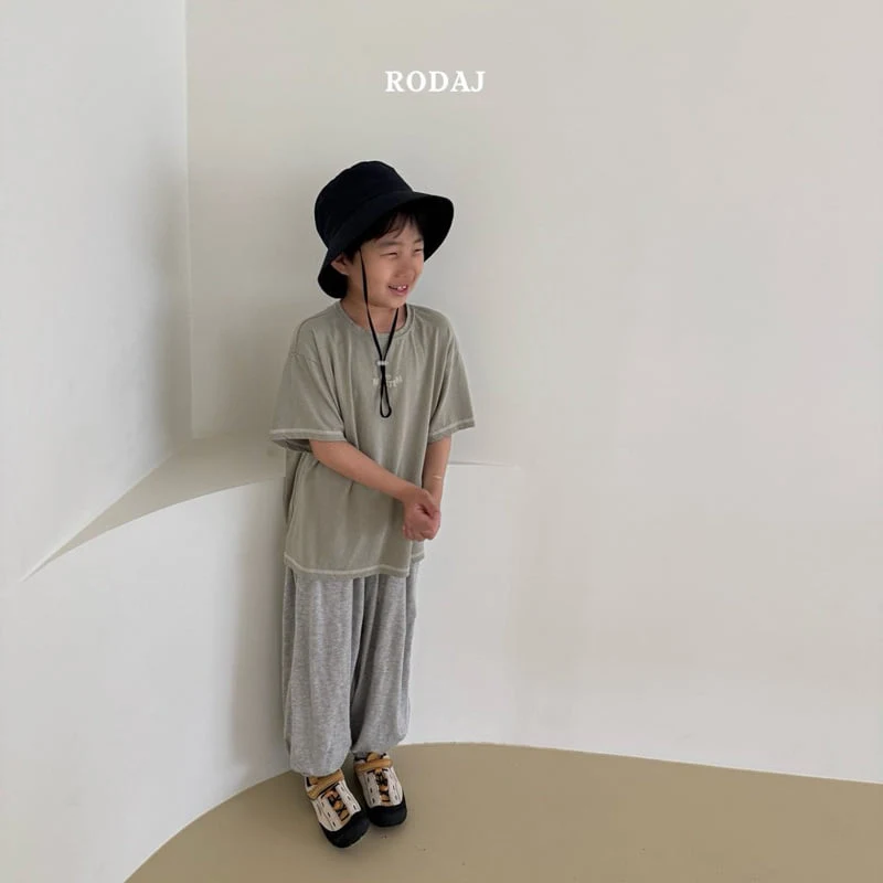 Roda J - Korean Children Fashion - #stylishchildhood - Stitch Short Sleeve Tee - 11