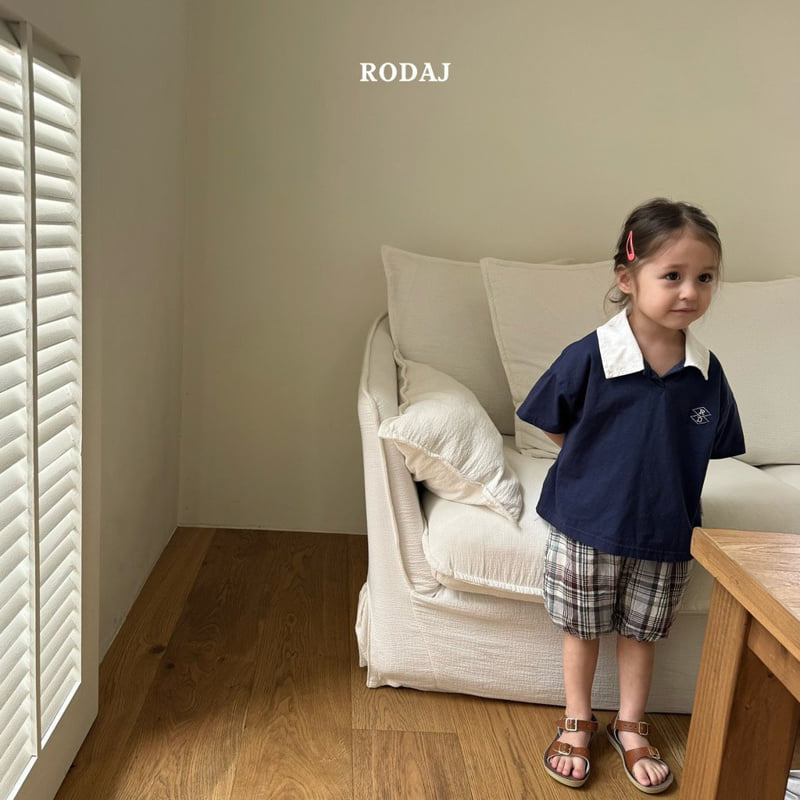 Roda J - Korean Children Fashion - #todddlerfashion - Checky Pants - 8