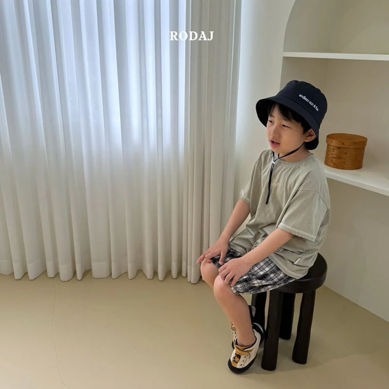 Roda J - Korean Children Fashion - #todddlerfashion - Stitch Short Sleeve Tee - 9