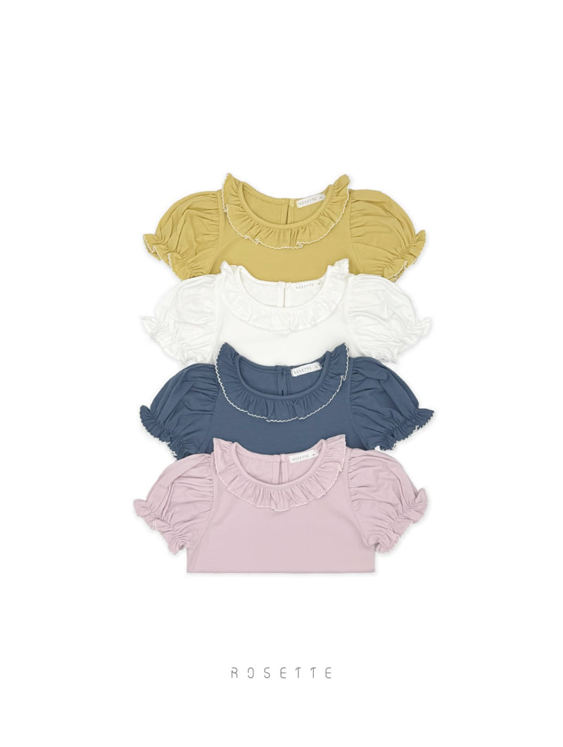 Rosette - Korean Children Fashion - #Kfashion4kids - Celine Puff Tee - 12