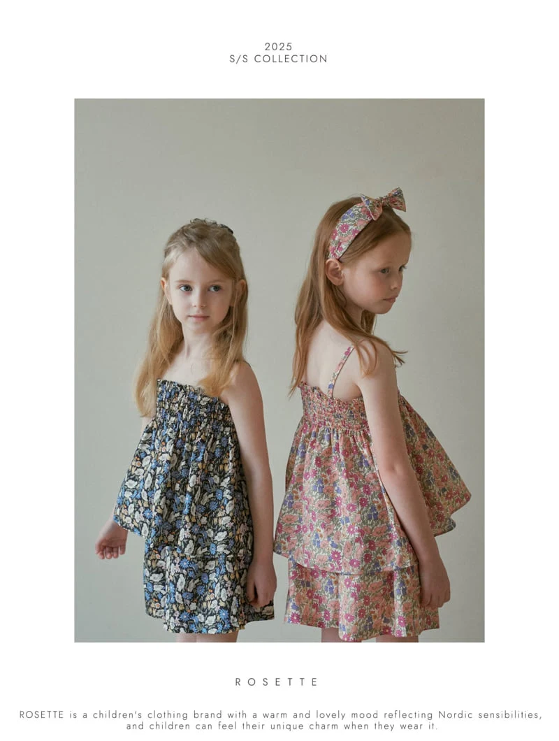 Rosette - Korean Children Fashion - #childofig - Flone Top Bottom Set - 3