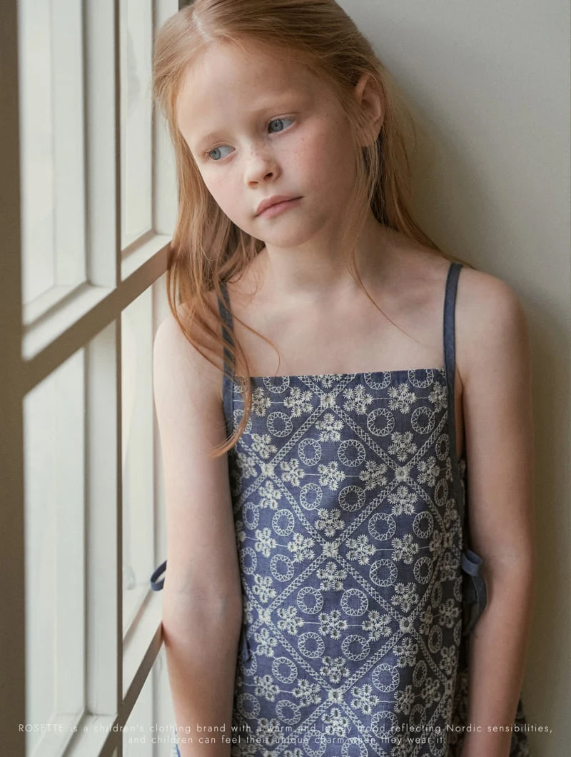 Rosette - Korean Children Fashion - #childrensboutique - Stella Denim One-piece