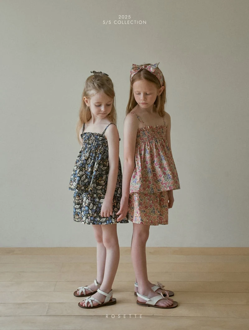 Rosette - Korean Children Fashion - #designkidswear - Flone Top Bottom Set - 5