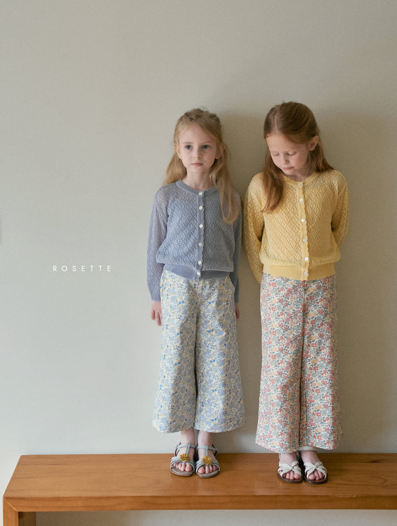 Rosette - Korean Children Fashion - #designkidswear - Summer Pants - 3
