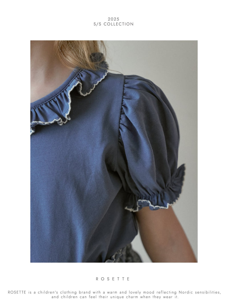 Rosette - Korean Children Fashion - #designkidswear - Celine Puff Tee - 6
