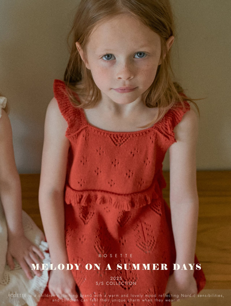 Rosette - Korean Children Fashion - #designkidswear - Bernet Knit One-piece